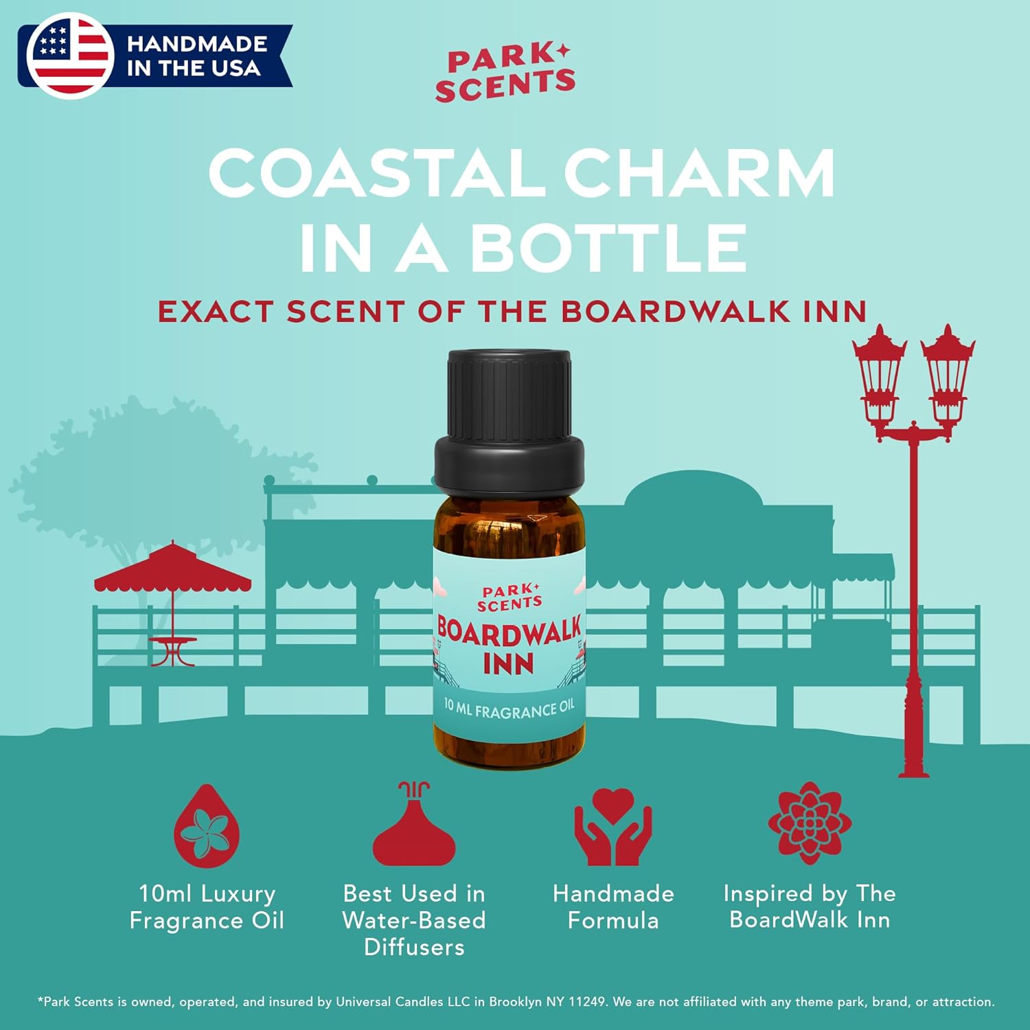 Boardwalk Inn Theme Park Resort Luxury Fragrance Oil - 10ml