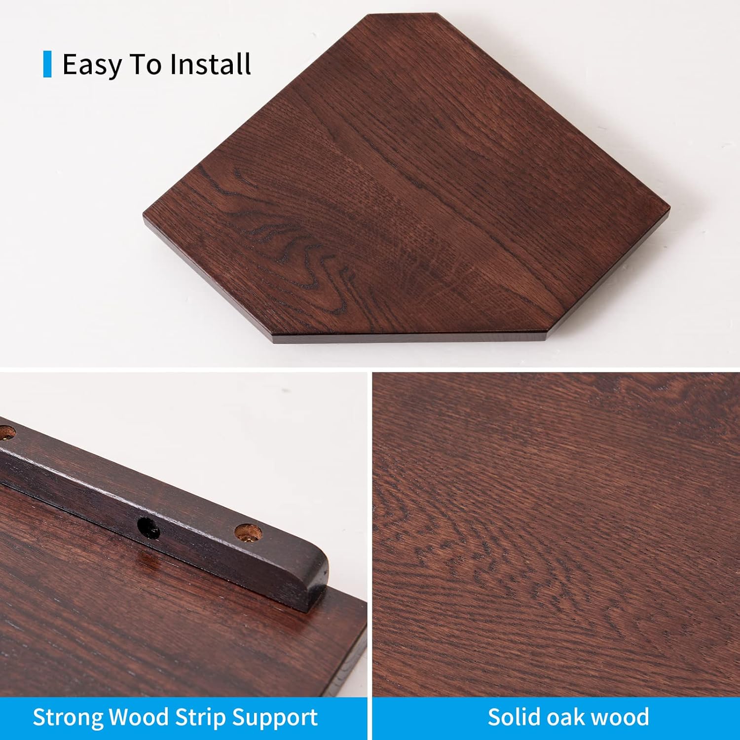 Conamily Corner Shelf Wall Mount Set of 2