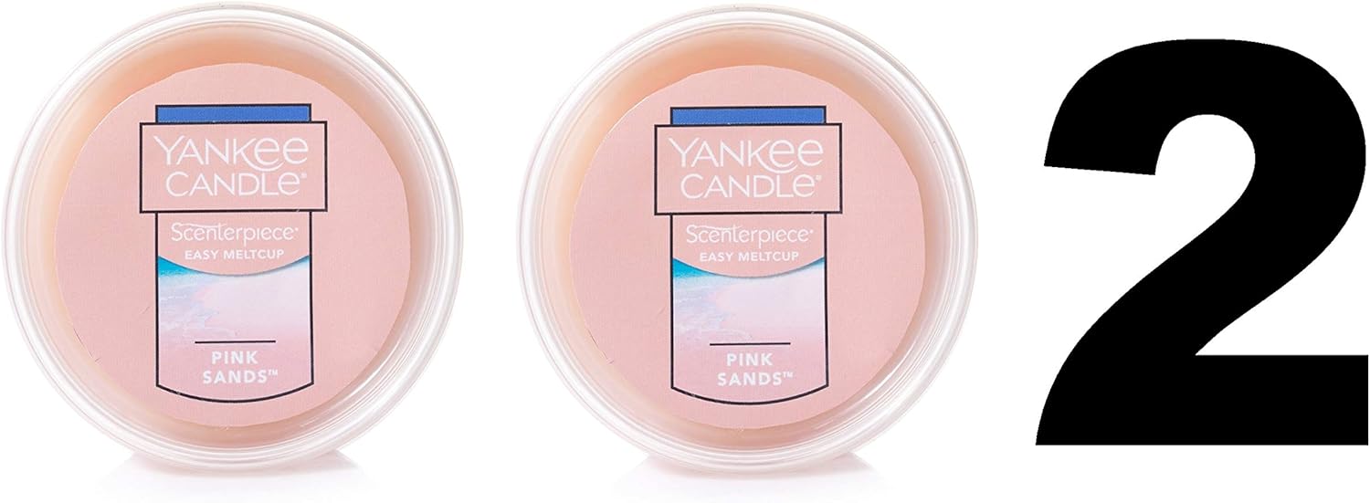 Yankee Candle Pink Sands Wax Melt Cup 2 Units