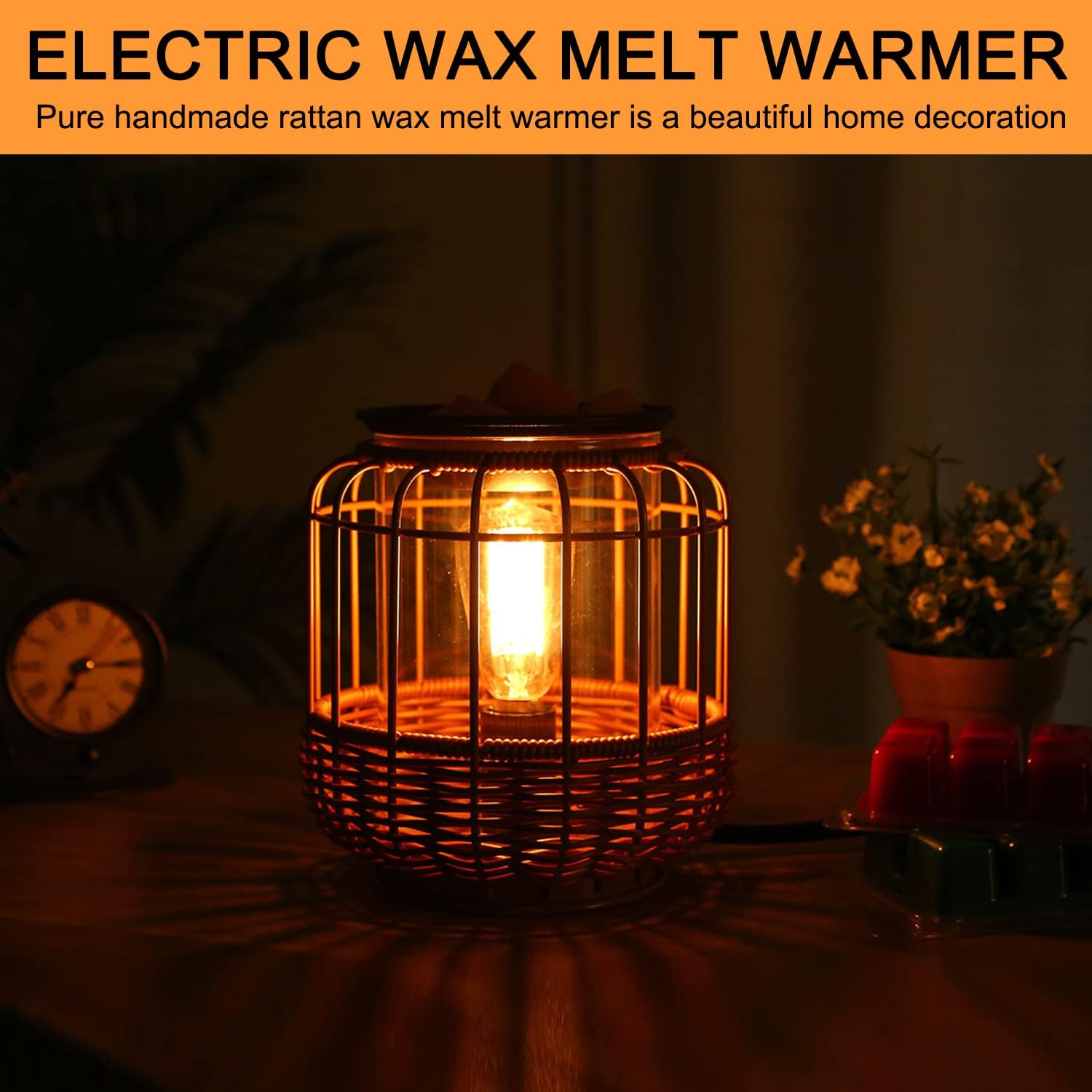 Kobodon 2-in-1 Wax Melt Warmer Aroma Lamp