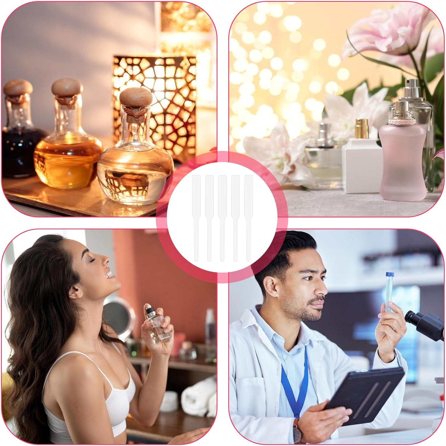 Giantree 400 PCS Perfume Test Strips for Fragrance Testing