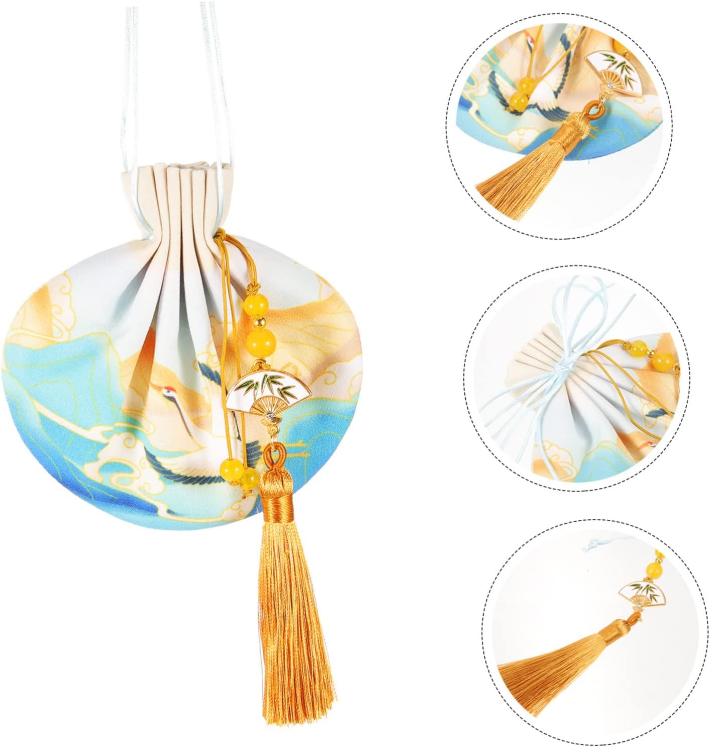 StobaZA Lavender Decorative Sachet Bags with Drawstring Design