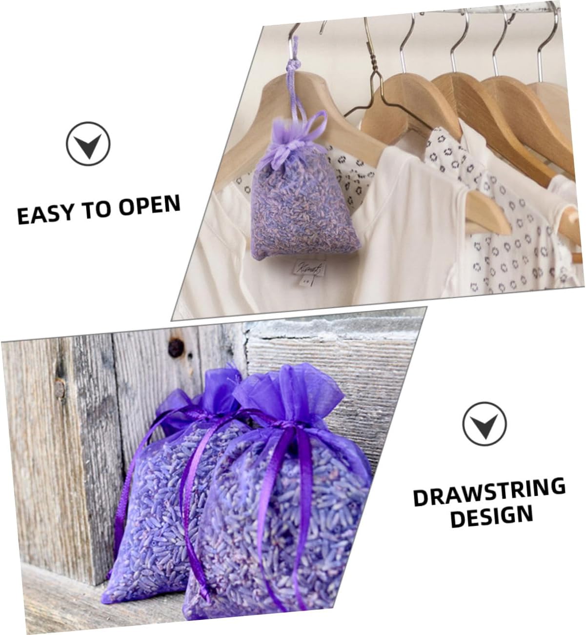 10pcs Lavender Sachets for Home Fragrance and Decor