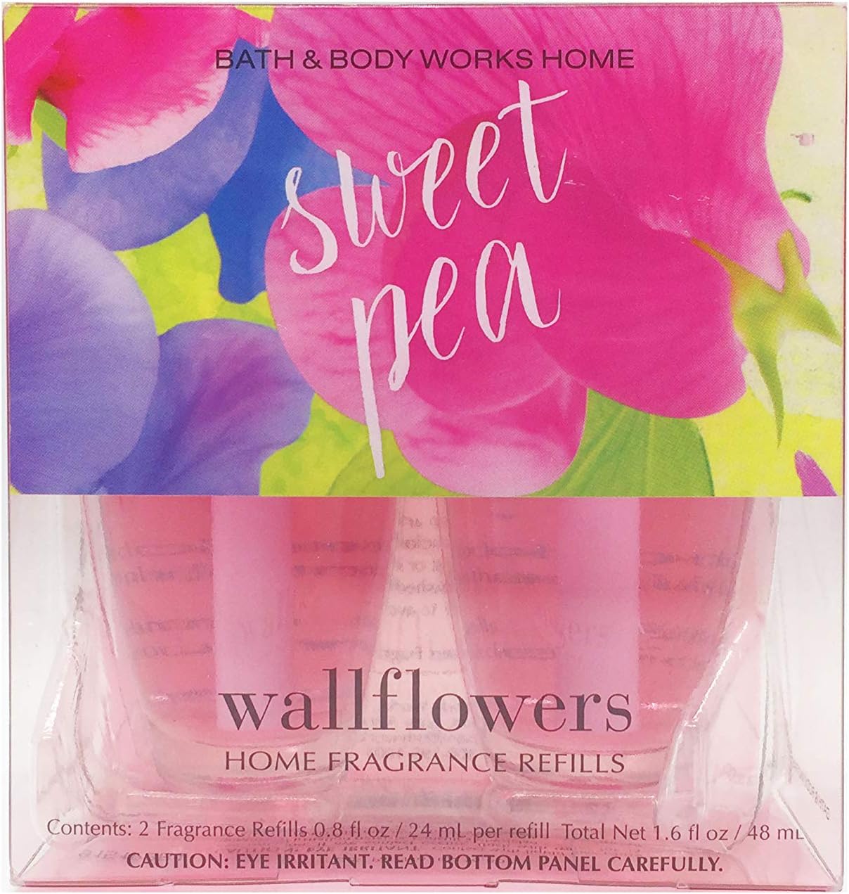 Bath Body Works Sweet Pea Wallflowers 2 Bulbs
