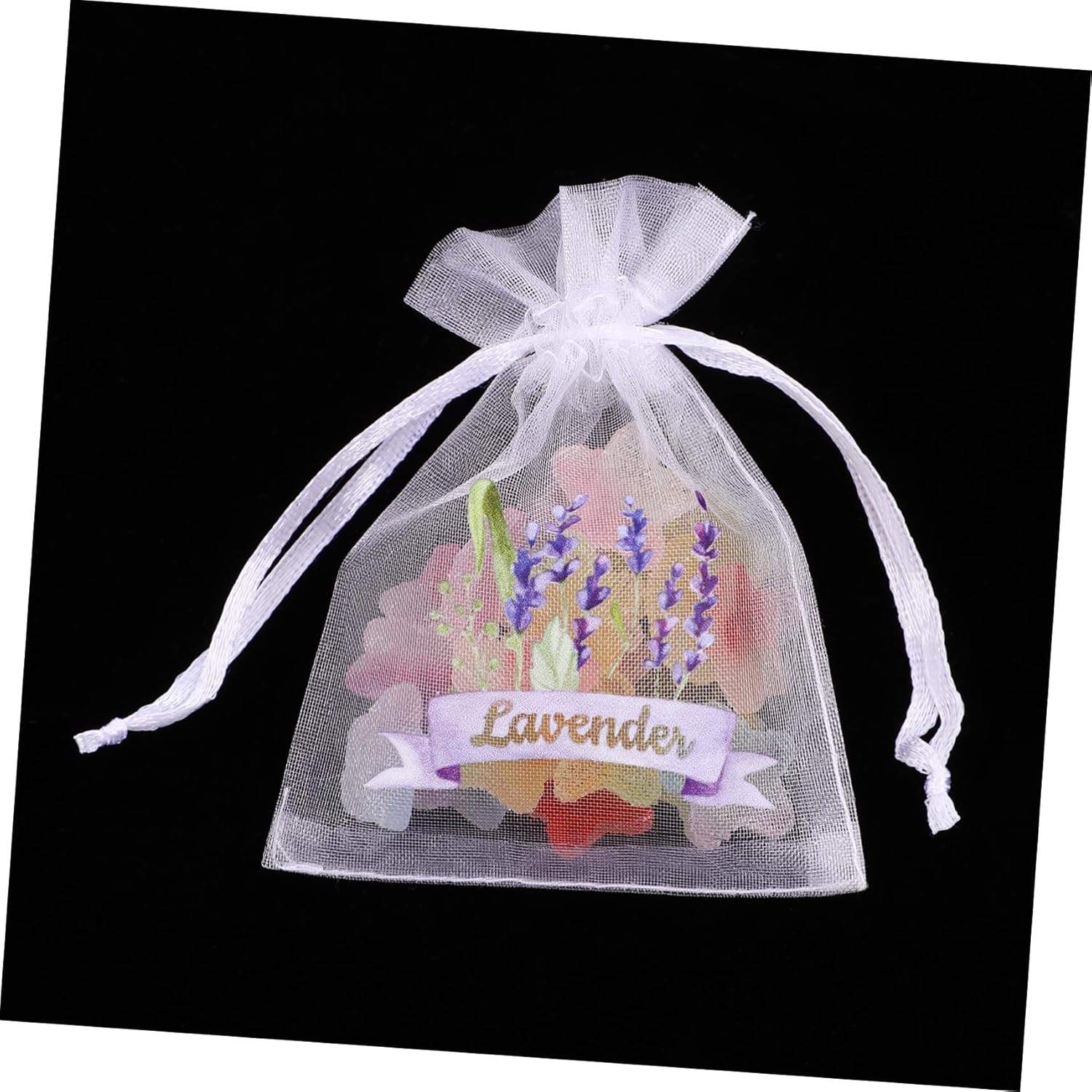 CORHAD 20pcs Empty Perfume Bags Drawstring Closure for Lavender Potpourri