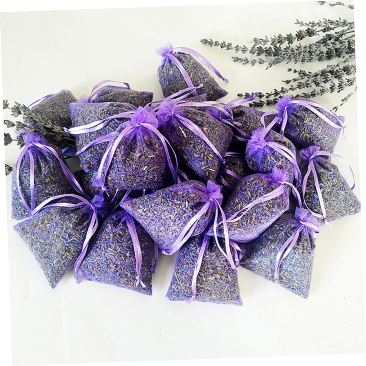 10pcs Lavender Sachet Bags for Home and Car Freshening