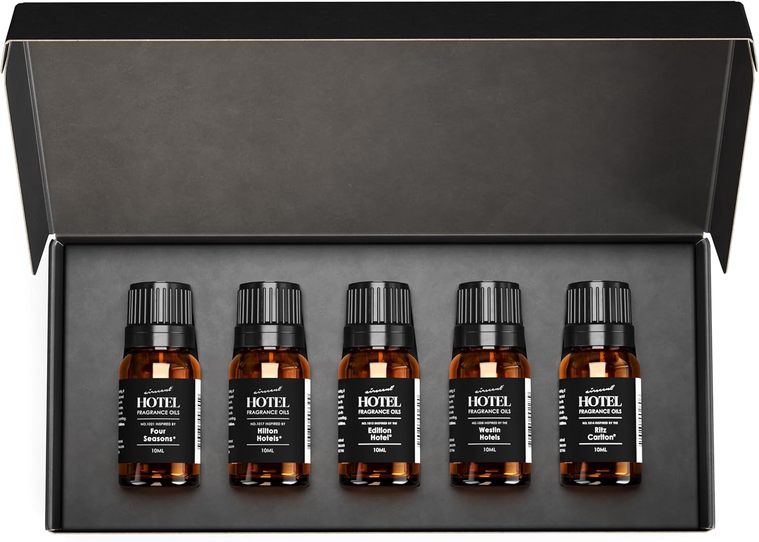AirScent Hotel Diffuser Oil Gift Set - Pure Luxury 5 Star Hotel Scents