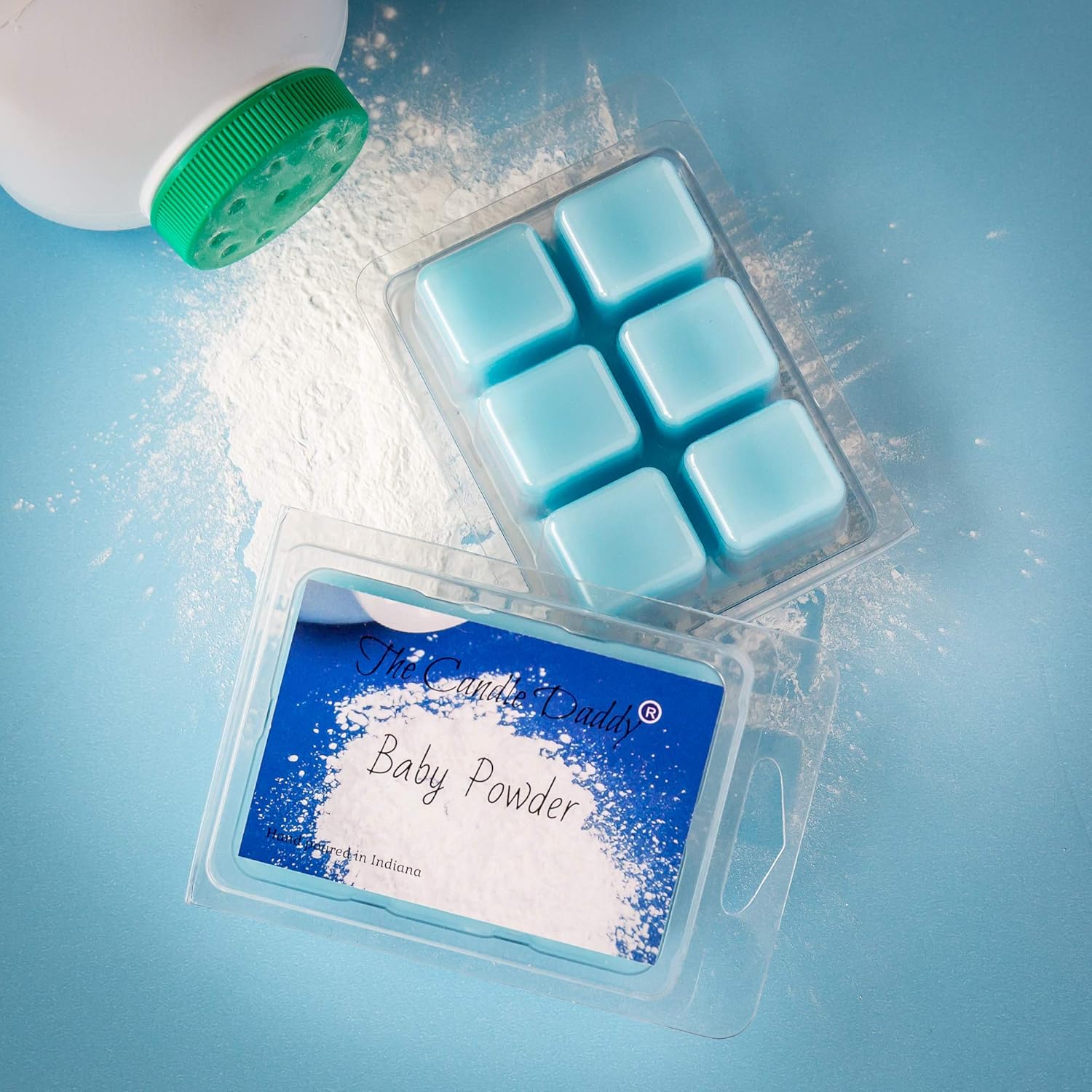 Baby Powder Scented Wax Melts - 5 Packs - 30 Cubes