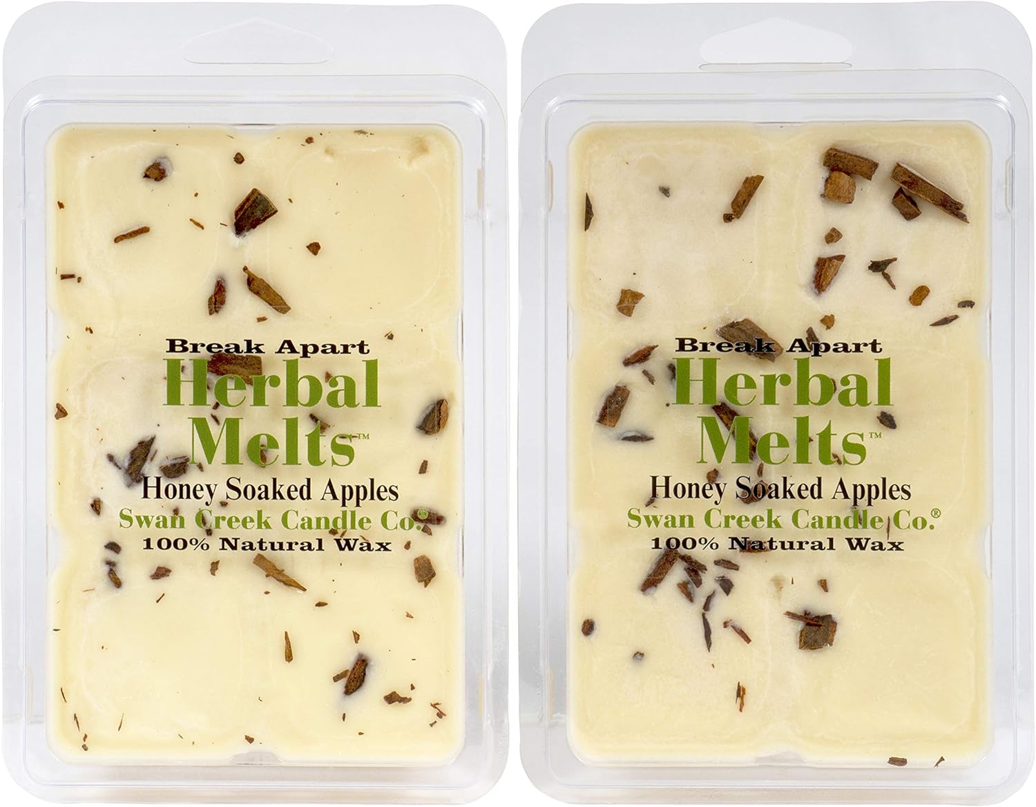 Swan Creek Natural Wax Drizzle Melts - Honey Soaked Apples 2 Pack