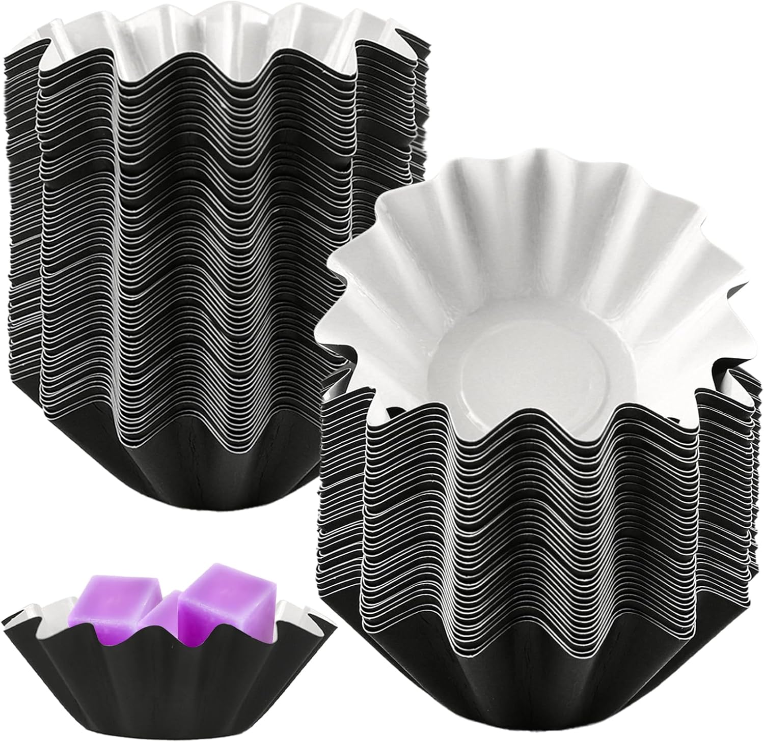 50 Pcs Reusable Wax Melt Liners For Electric Warmers