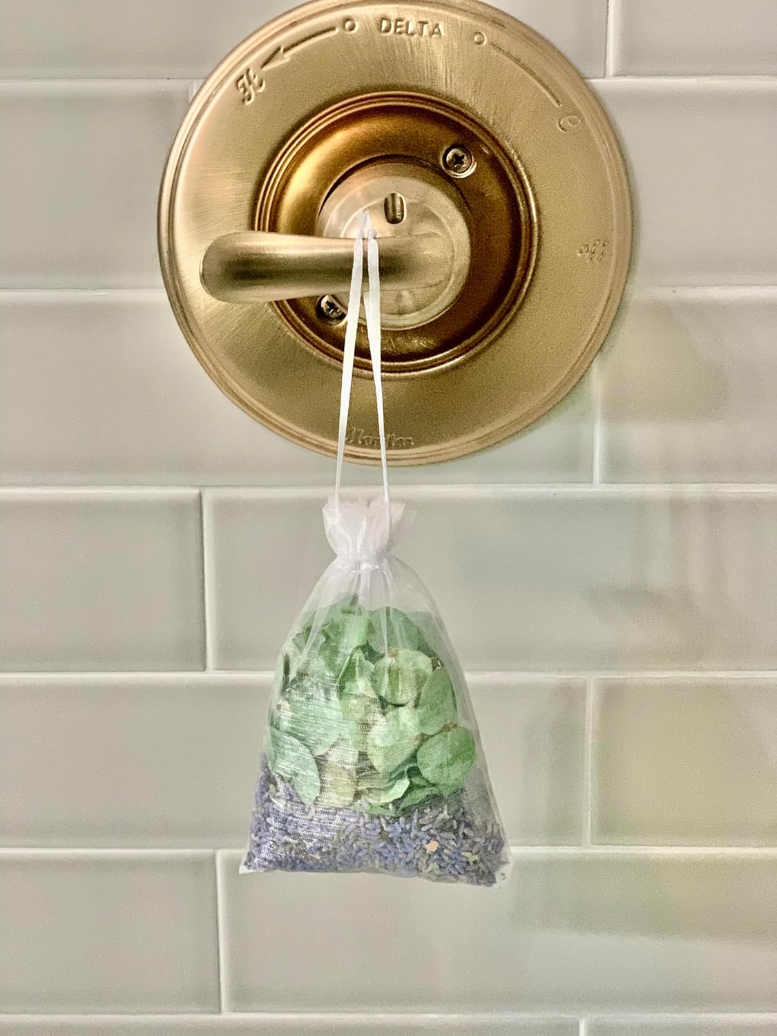 Natural Eucalyptus Lavender Shower Sachets Pack of 3