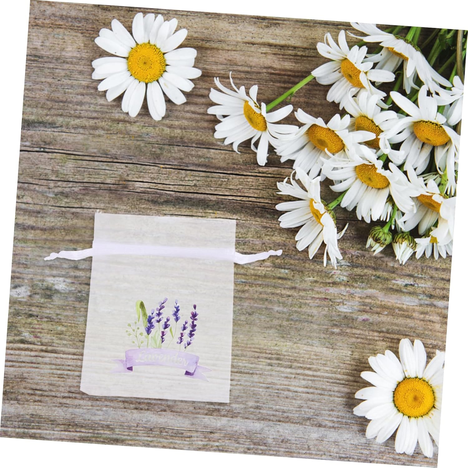 CORHAD 20pcs Empty Perfume Bags Drawstring Closure for Lavender Potpourri