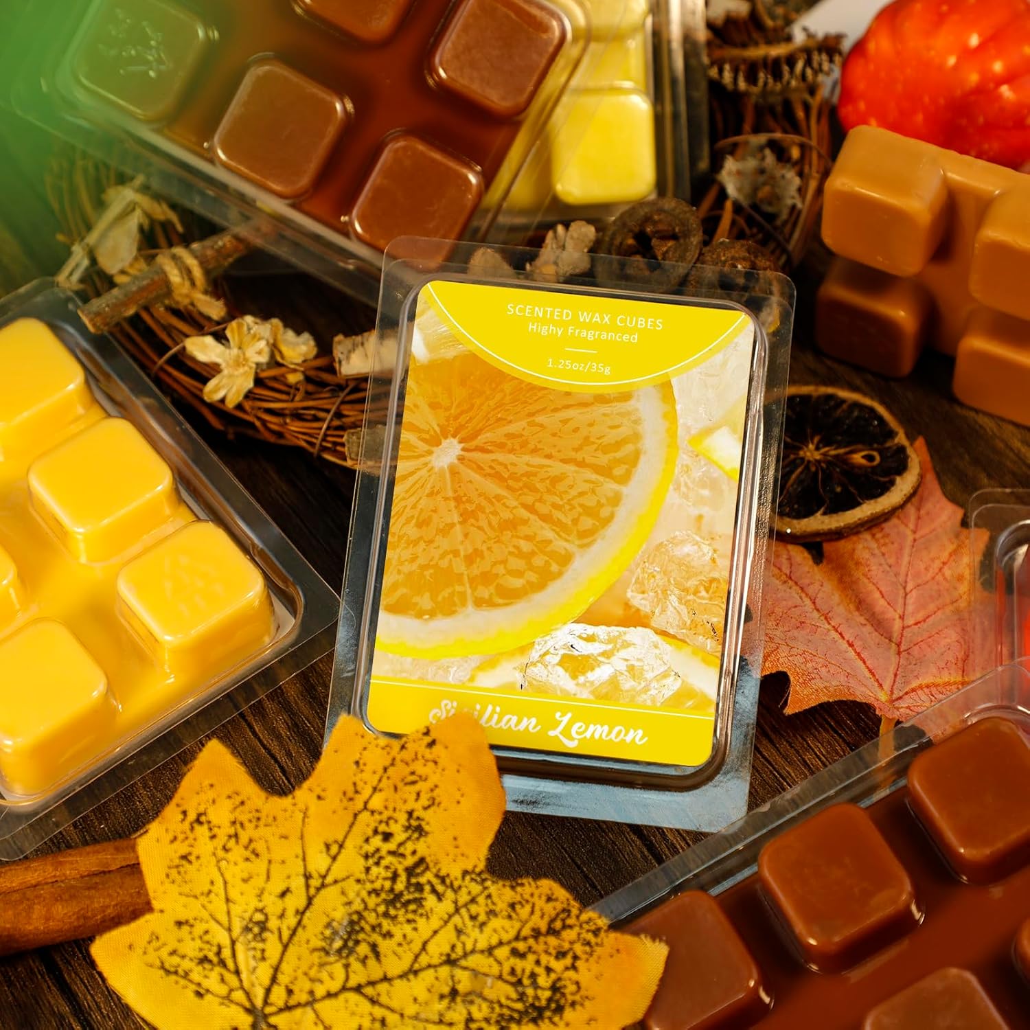 SCENTORINI Wax Melts Sicilian Lemon 4-Pack