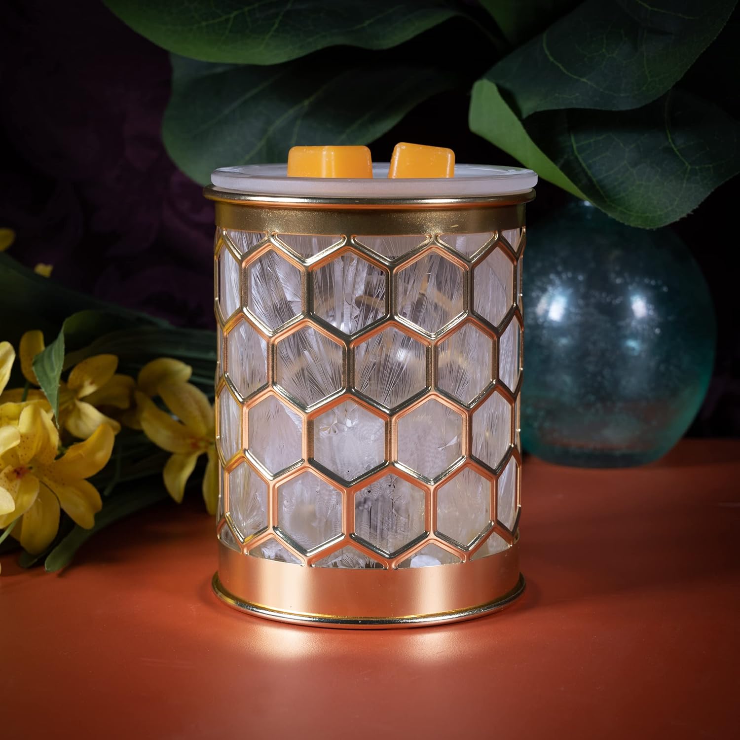 Scentsationals Wax Melt Warmer - Honeycomb Capiz