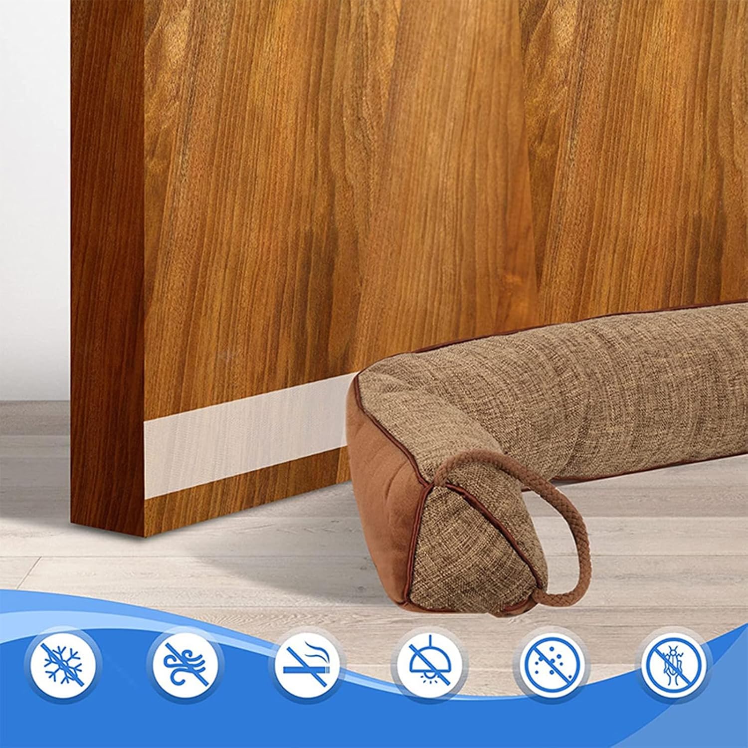 CDAR Door Draft Stopper Durable and Easy to Install