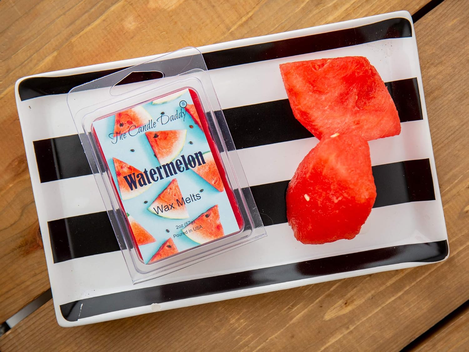 Watermelon Sweet Fruit Scented Wax Melts - 6 Cubes Gift