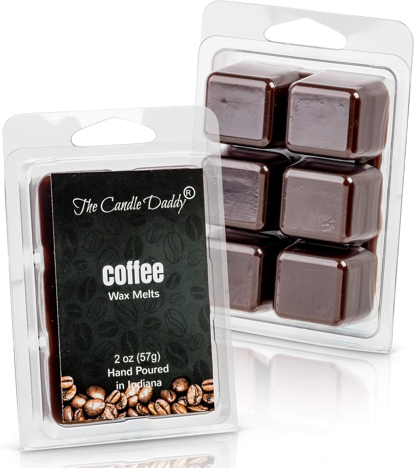 The Candle Daddy Coffee Scented Wax Cubes - 2 Packs