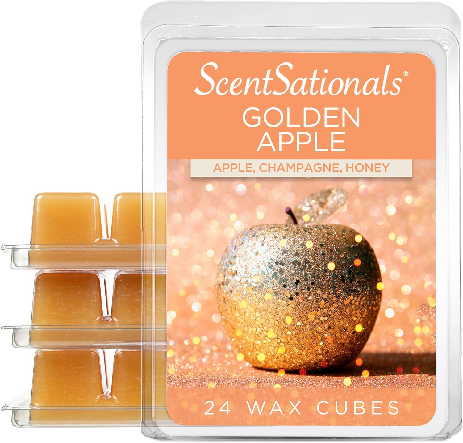 Scentsationals Wax Melts - Golden Apple 24-Cubes