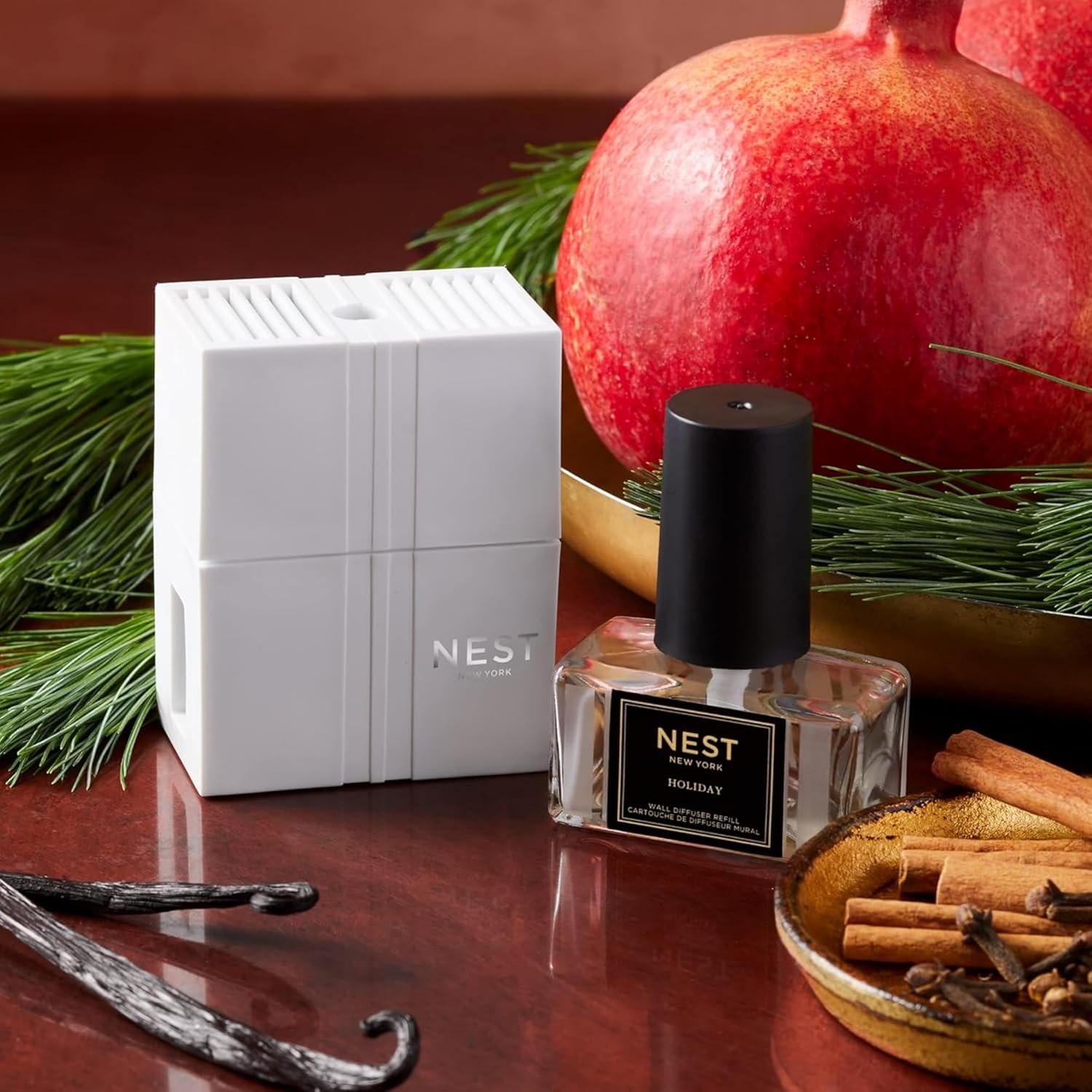 NEST New York Wall Diffuser Refill Vials - Holiday Set of 2