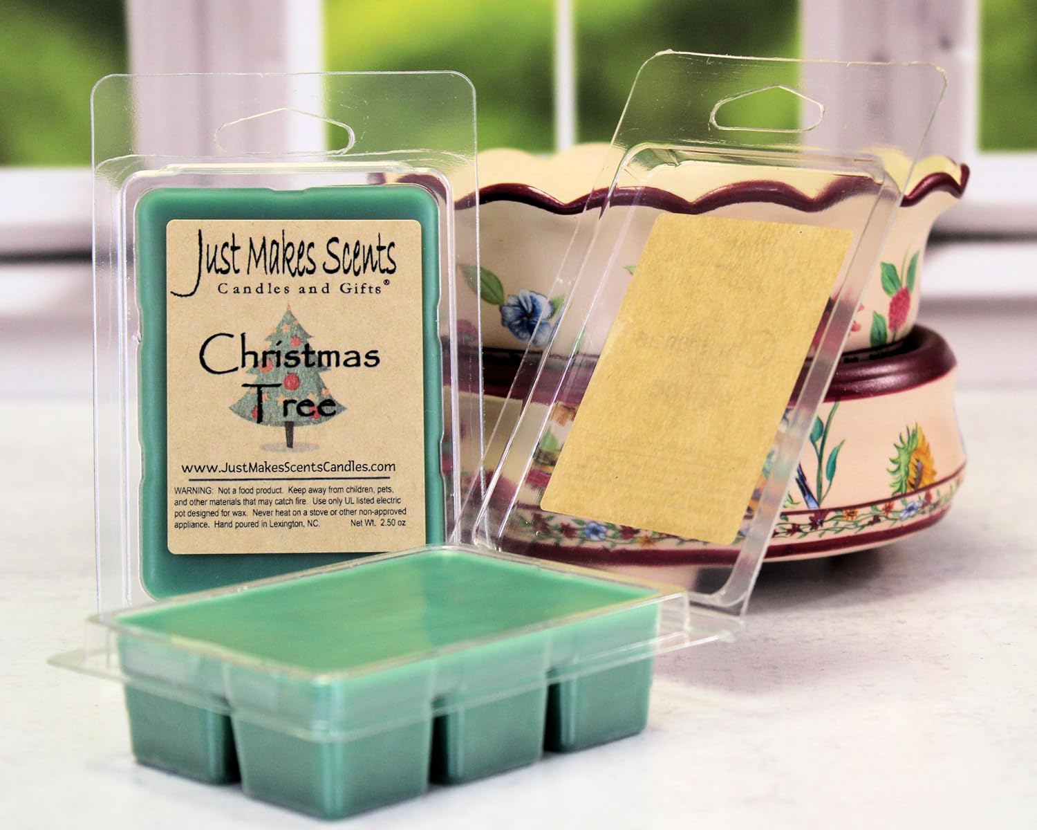 2 Pack Christmas Tree Scented Wax Melts