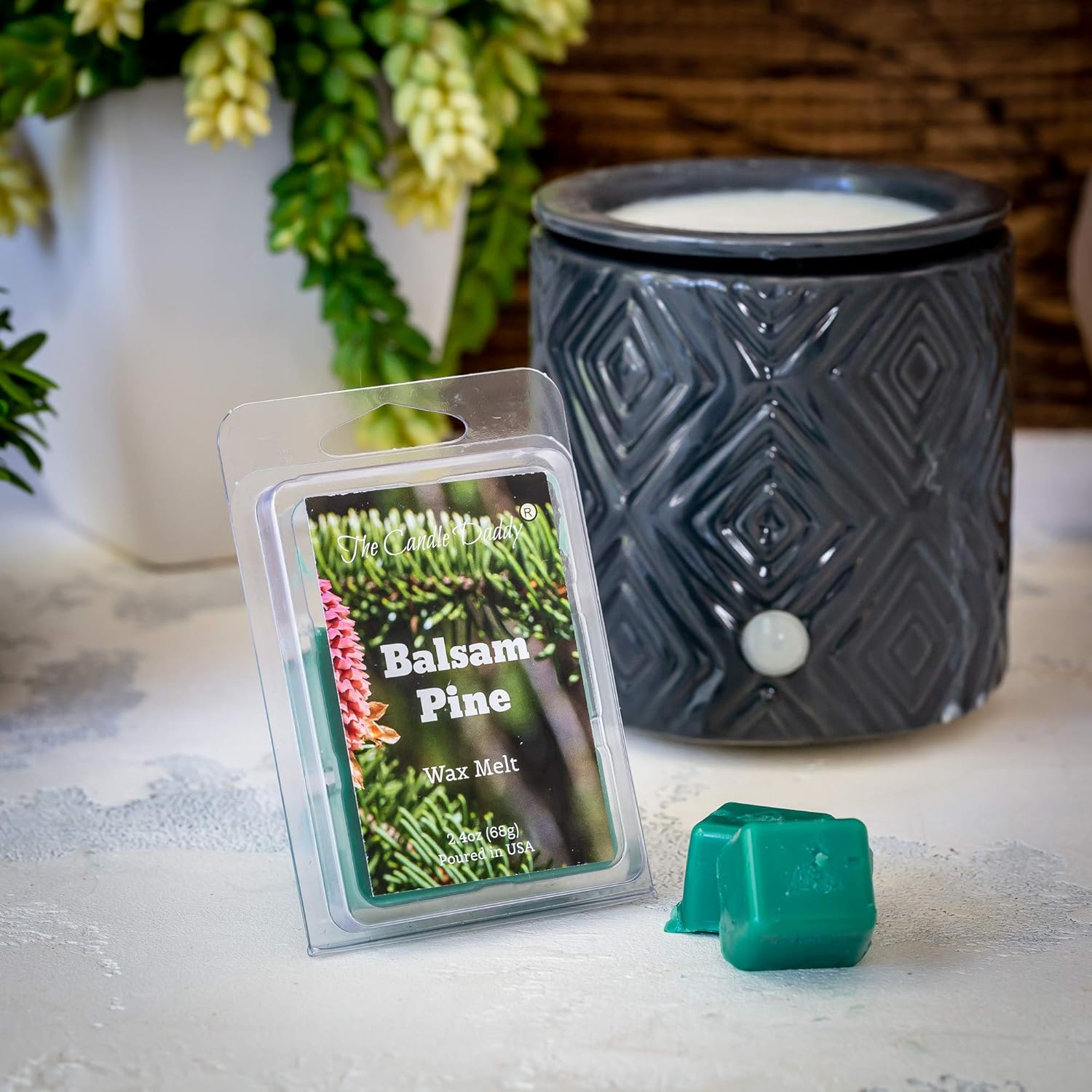 The Candle Daddy Balsam Pine Wax Melts - 6 Cubes Pack