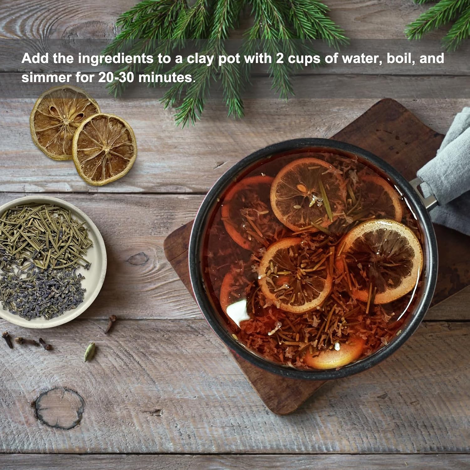 Apragaz Potpourri Simmer Pot Set for Happy Home Fragrance