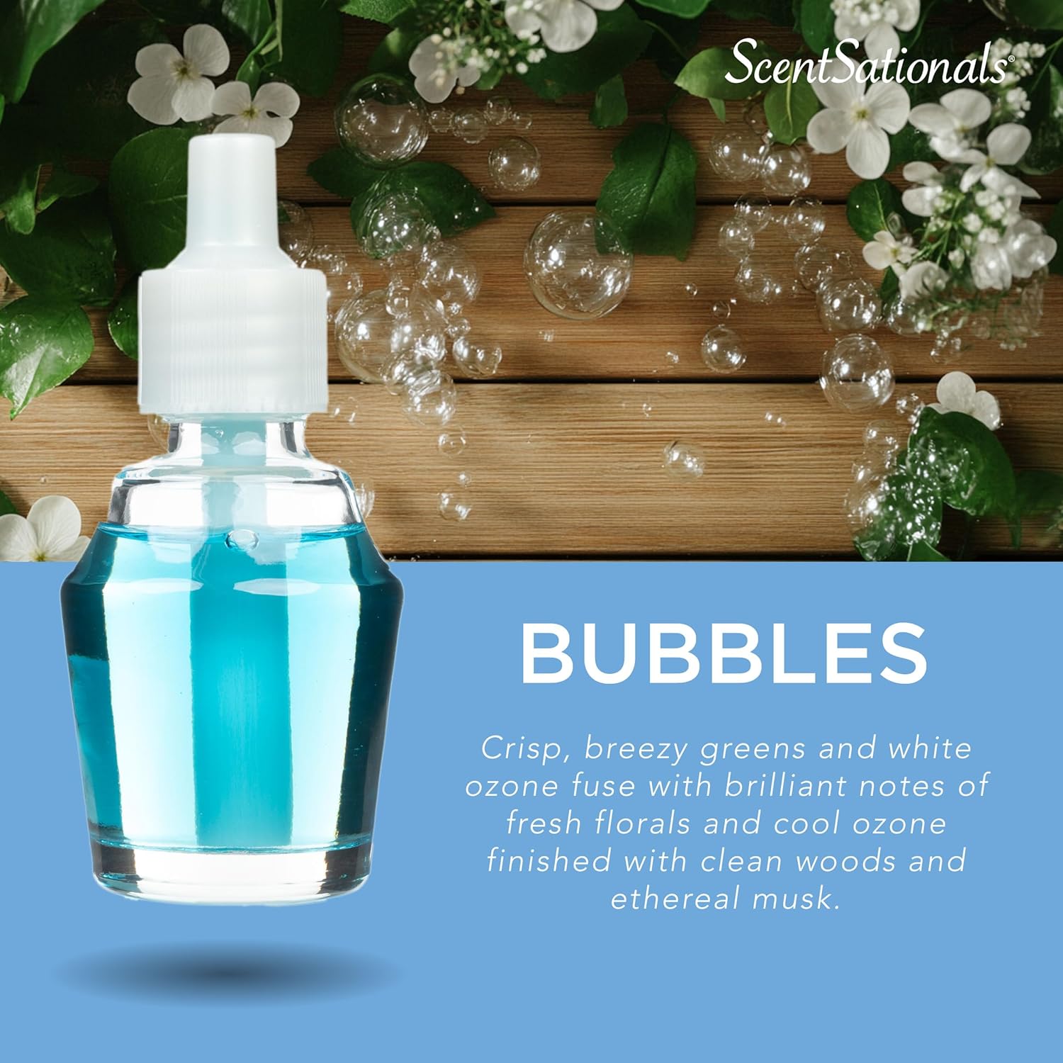 Scentsationals Fragrance Oil Refills 3-Pack - Bubbles