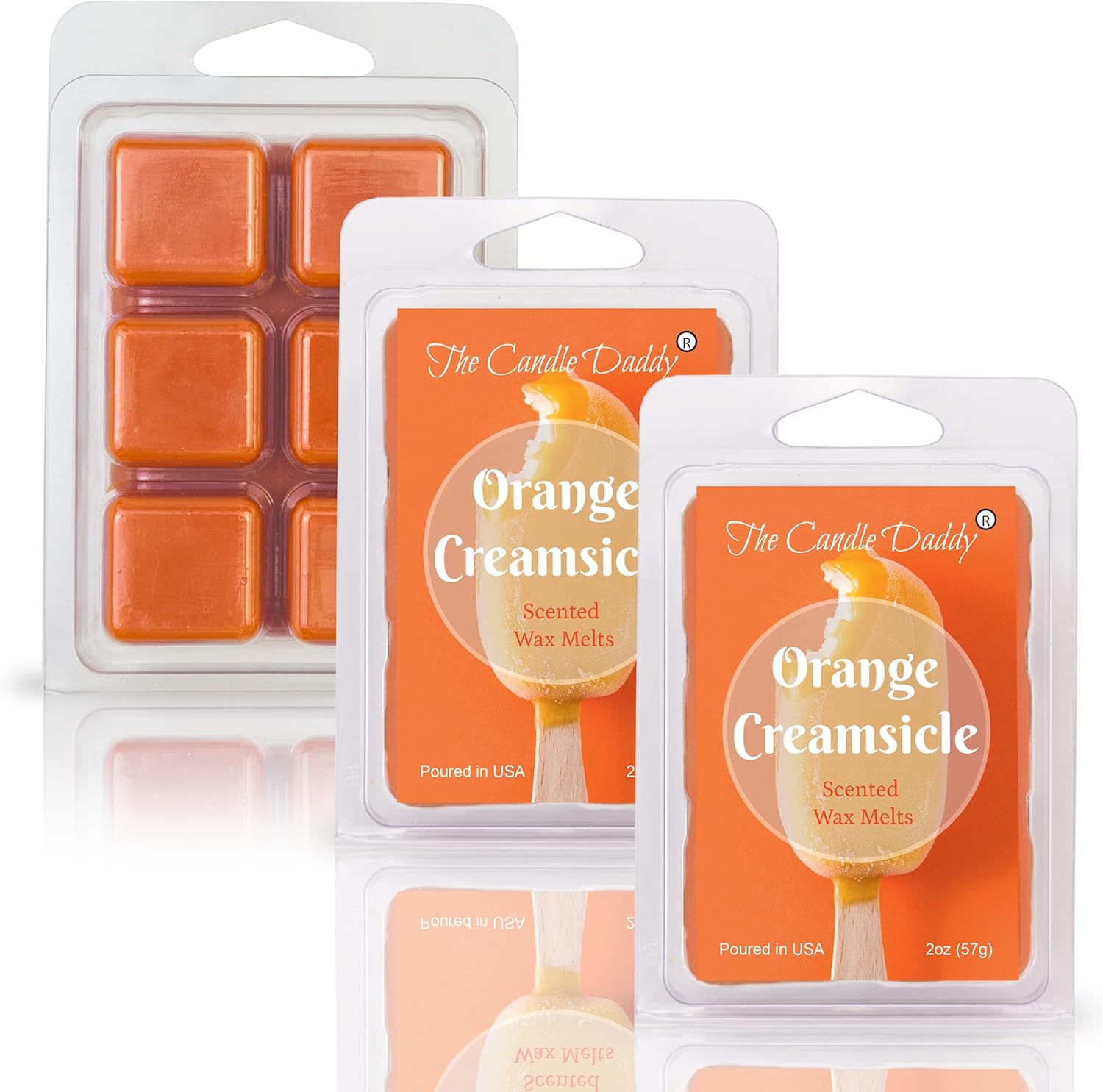 The Candle Daddy Orange Creamsicle Wax Melt