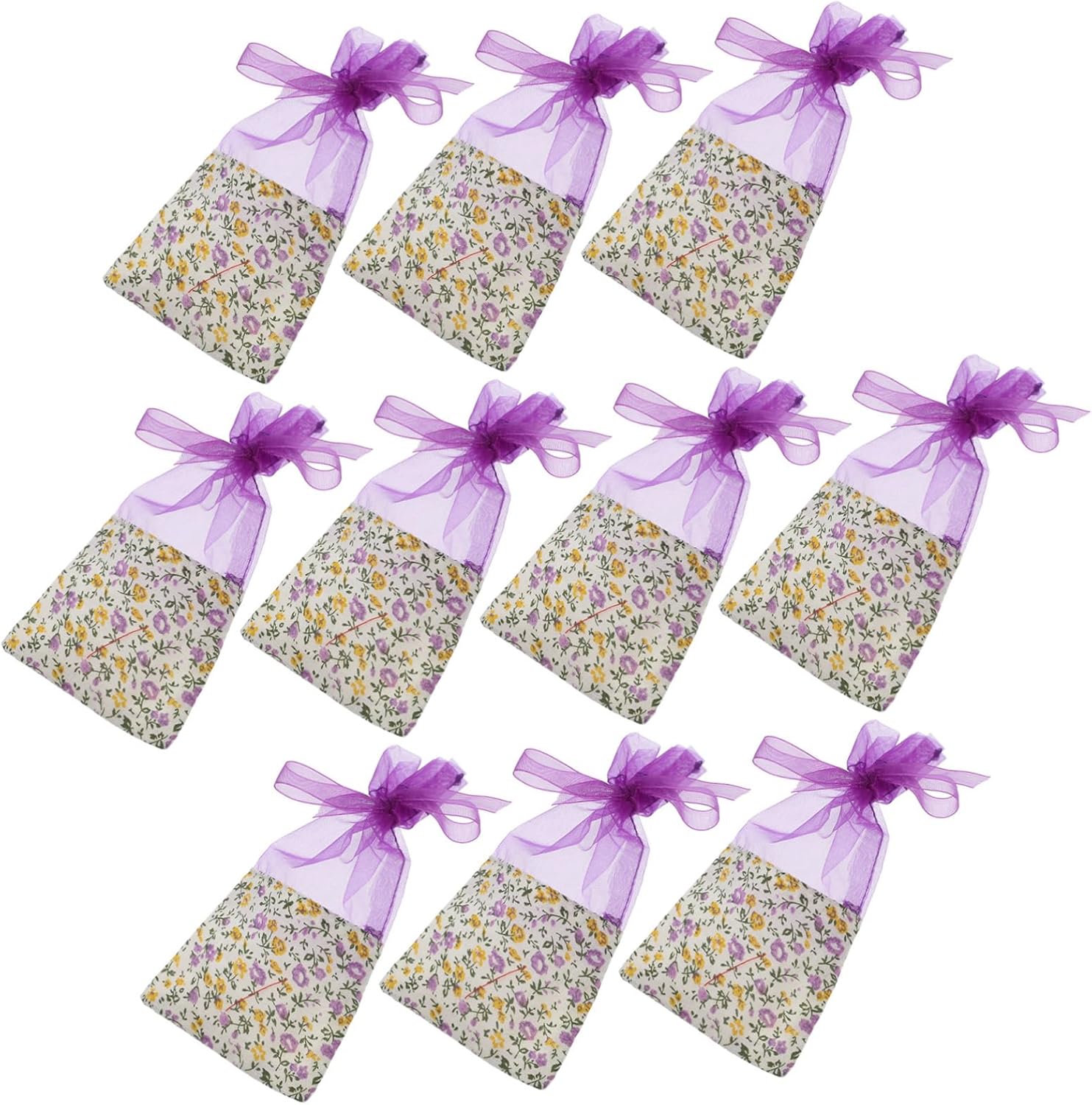 IMIKEYA 10pcs Drawstring Lavender Bags for Home Fragrance and Closet Fresheners