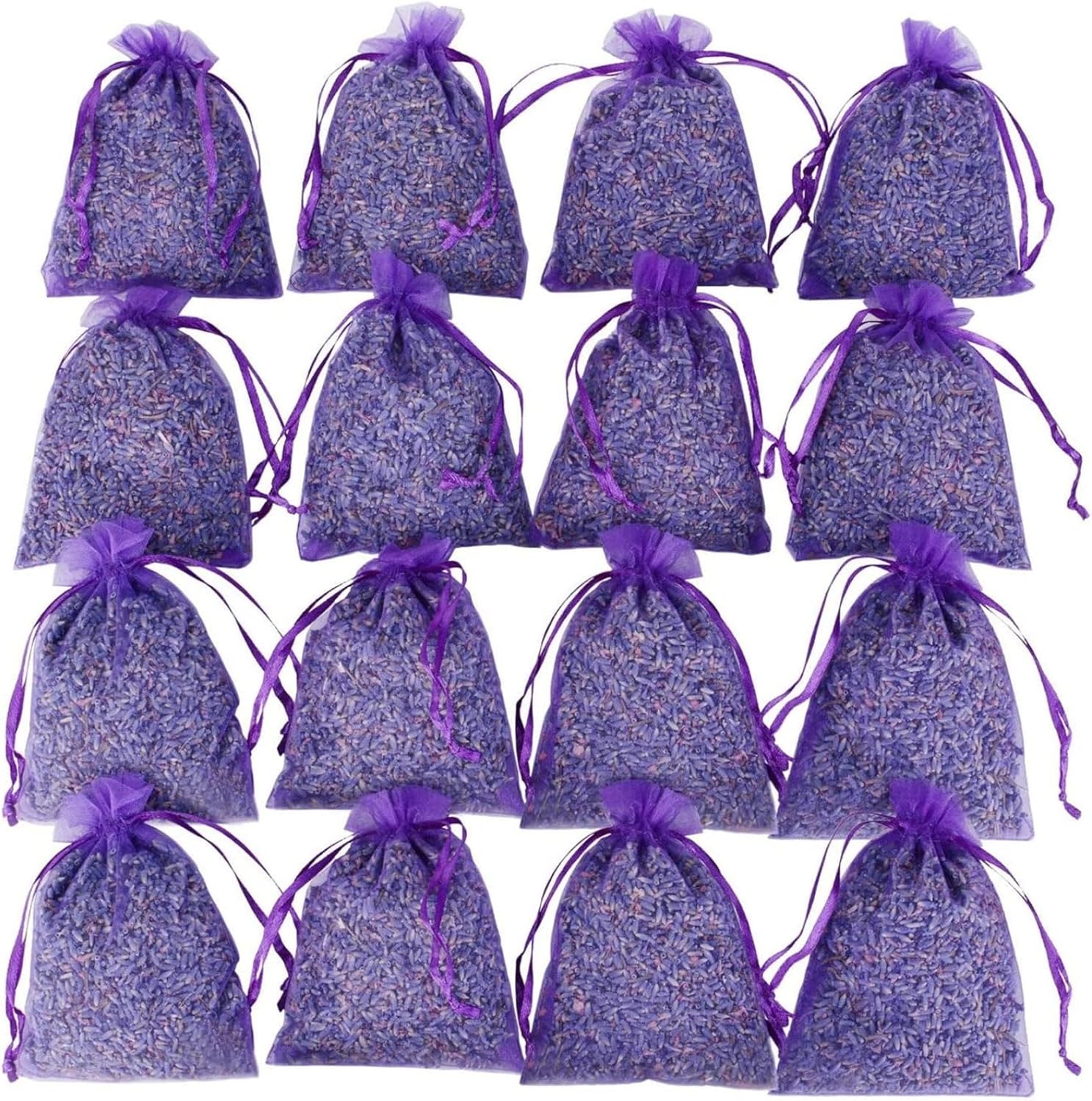 Premium Lavender Sachet Bags for Drawers and Closets 32 Count
