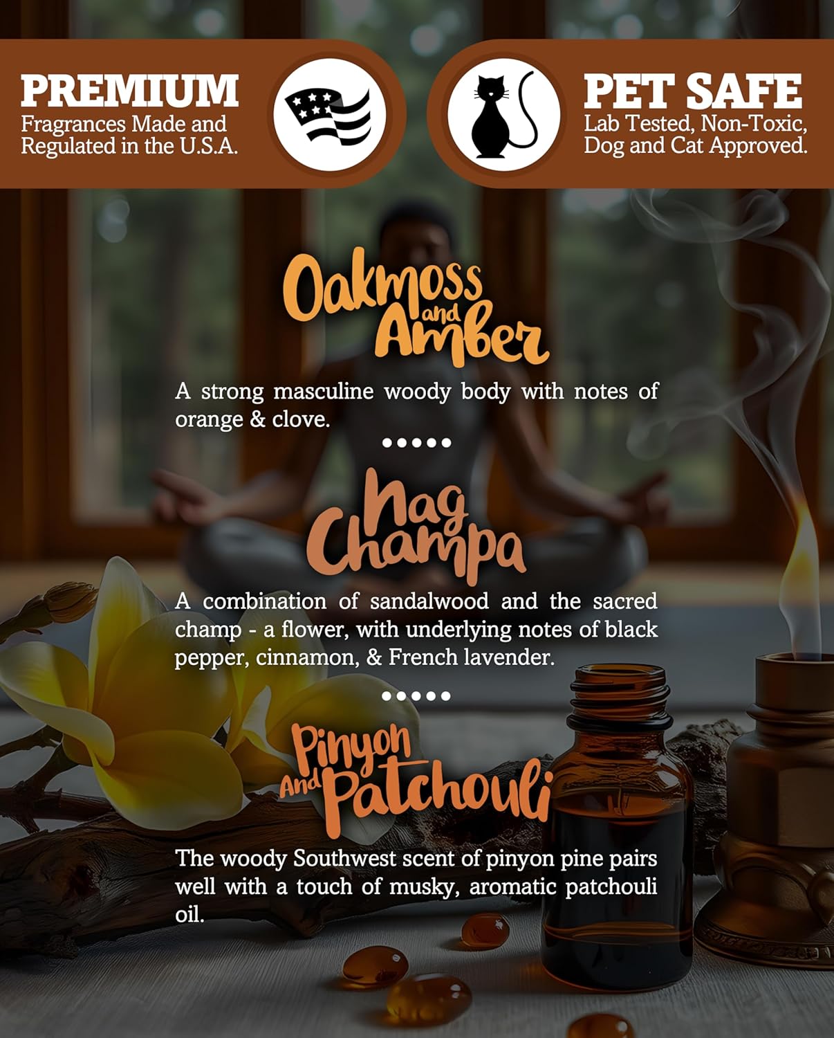 Musk Wax Melts Variety Pack - 3oz Natural Fragrance Bars