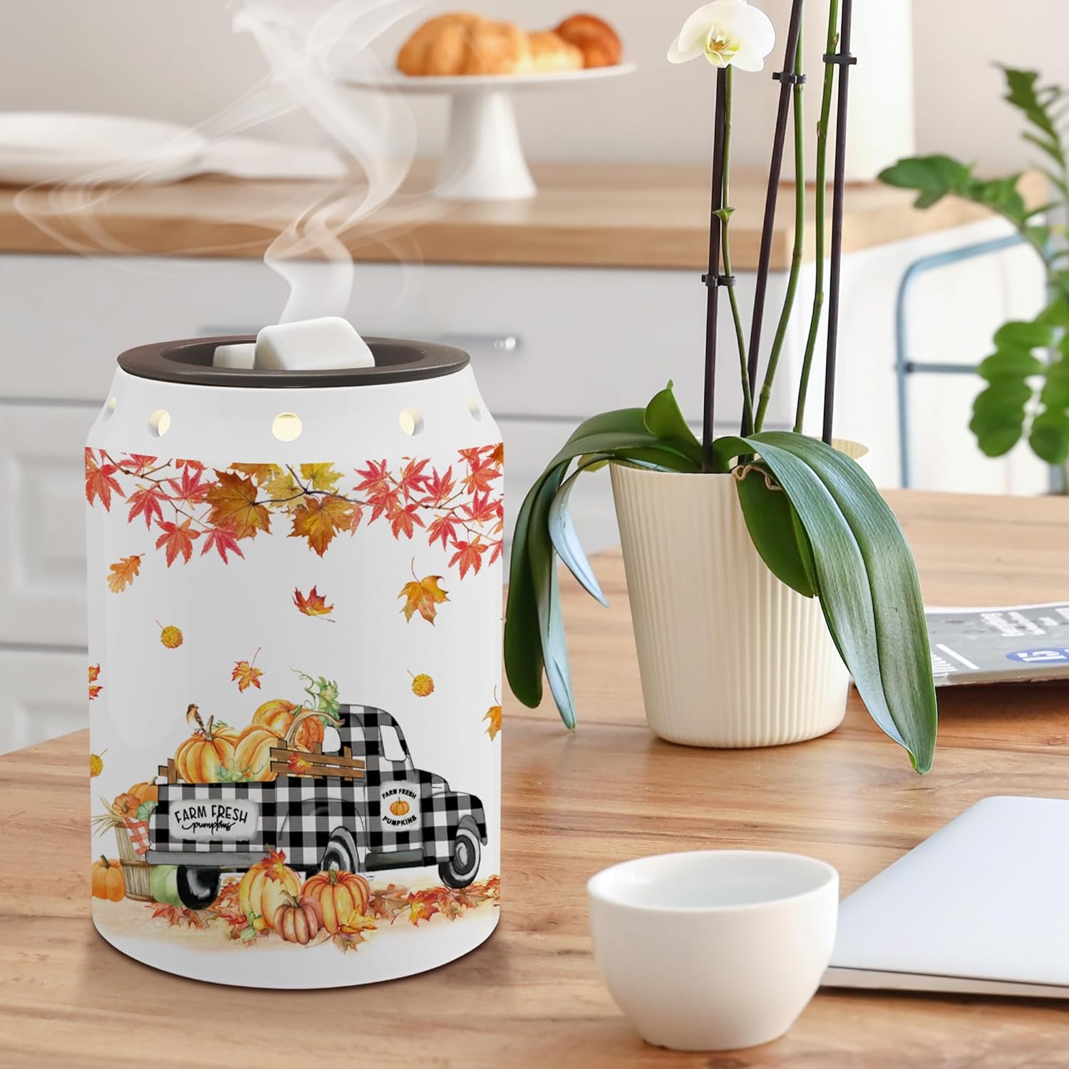 Bonsai Tree Fall Decorations Wax Melter Warmer