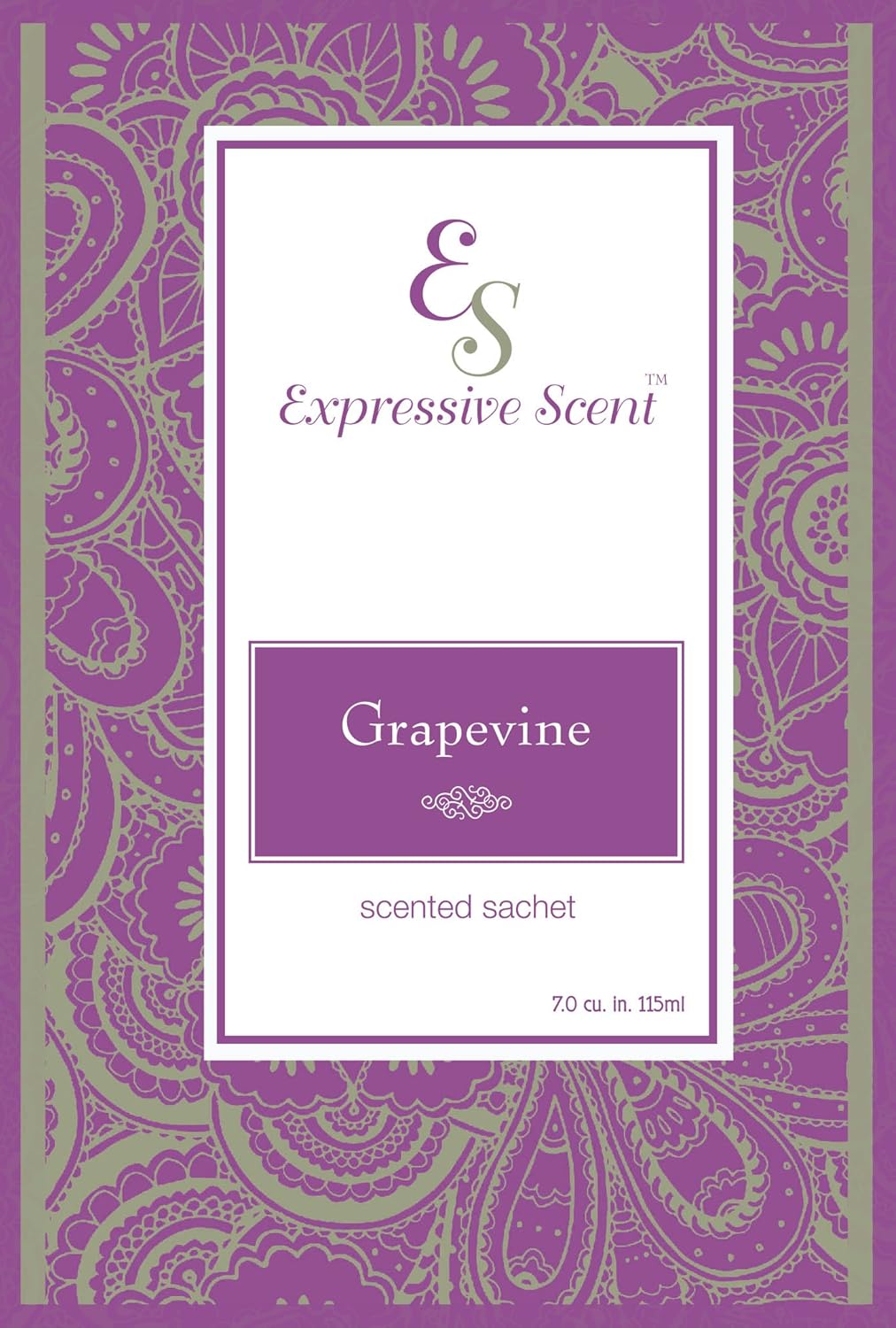 Expressive Scent 6 Pack Grapevine Scented Sachet Envelope