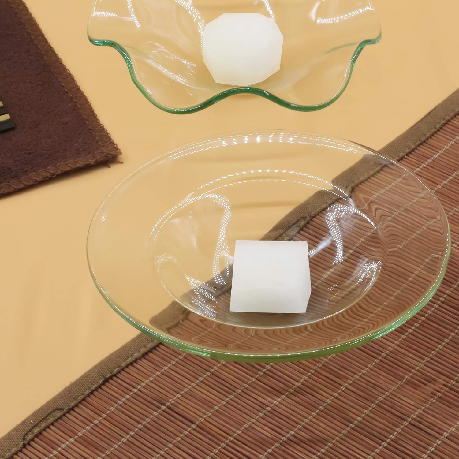 Corleone Replacement Glass Wax Warmer Dish 2Pcs