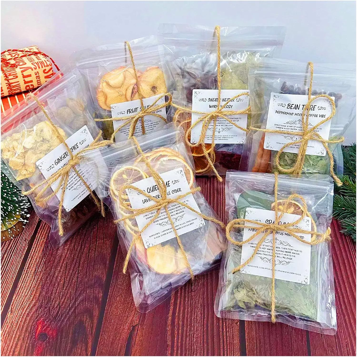 Set of 6 Stovetop Potpourri Blends for Home Fragrance