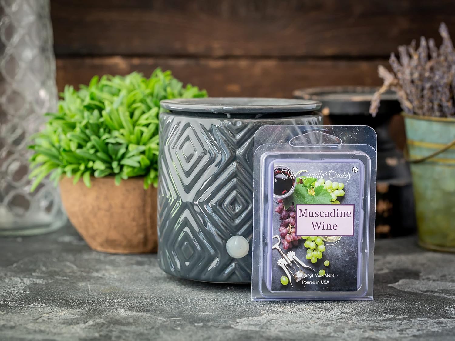 The Candle Daddy Muscadine Wine Scented Wax Melts