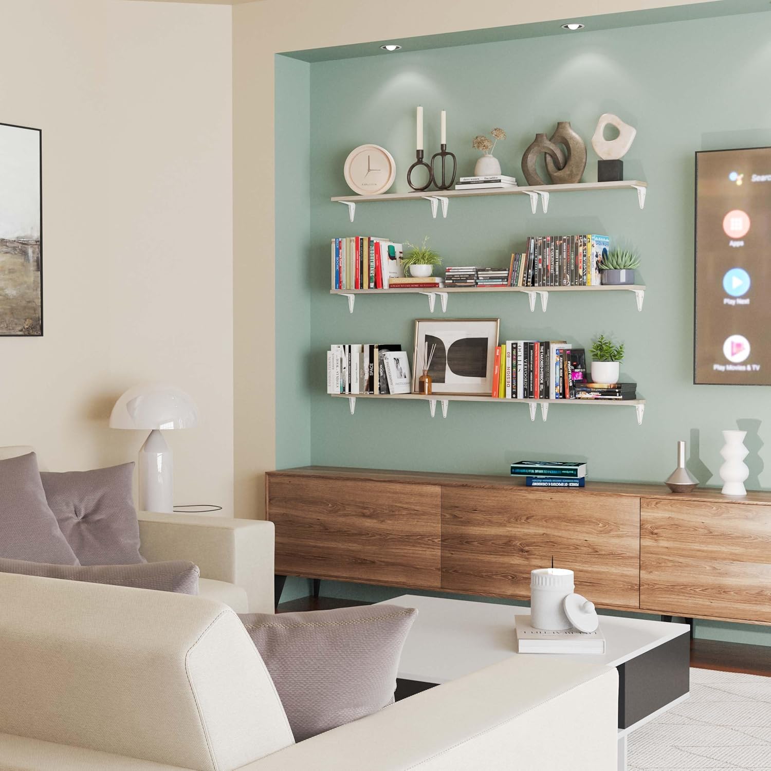Wallniture Arras Floating Shelves Set of 20