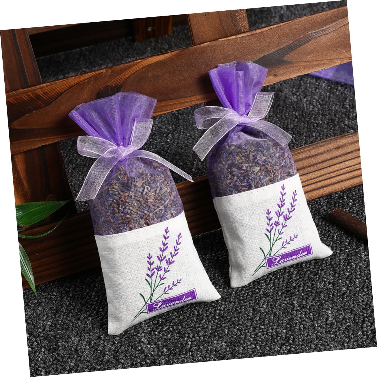 50pcs Lavender Sachet Bags for Home Car and Jewelry Organizing