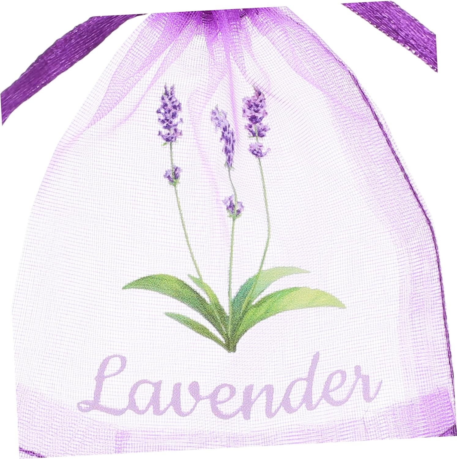 MAGICLULU 20pcs Lavender Sachet Bags Drawstring Empty Storage Pouches