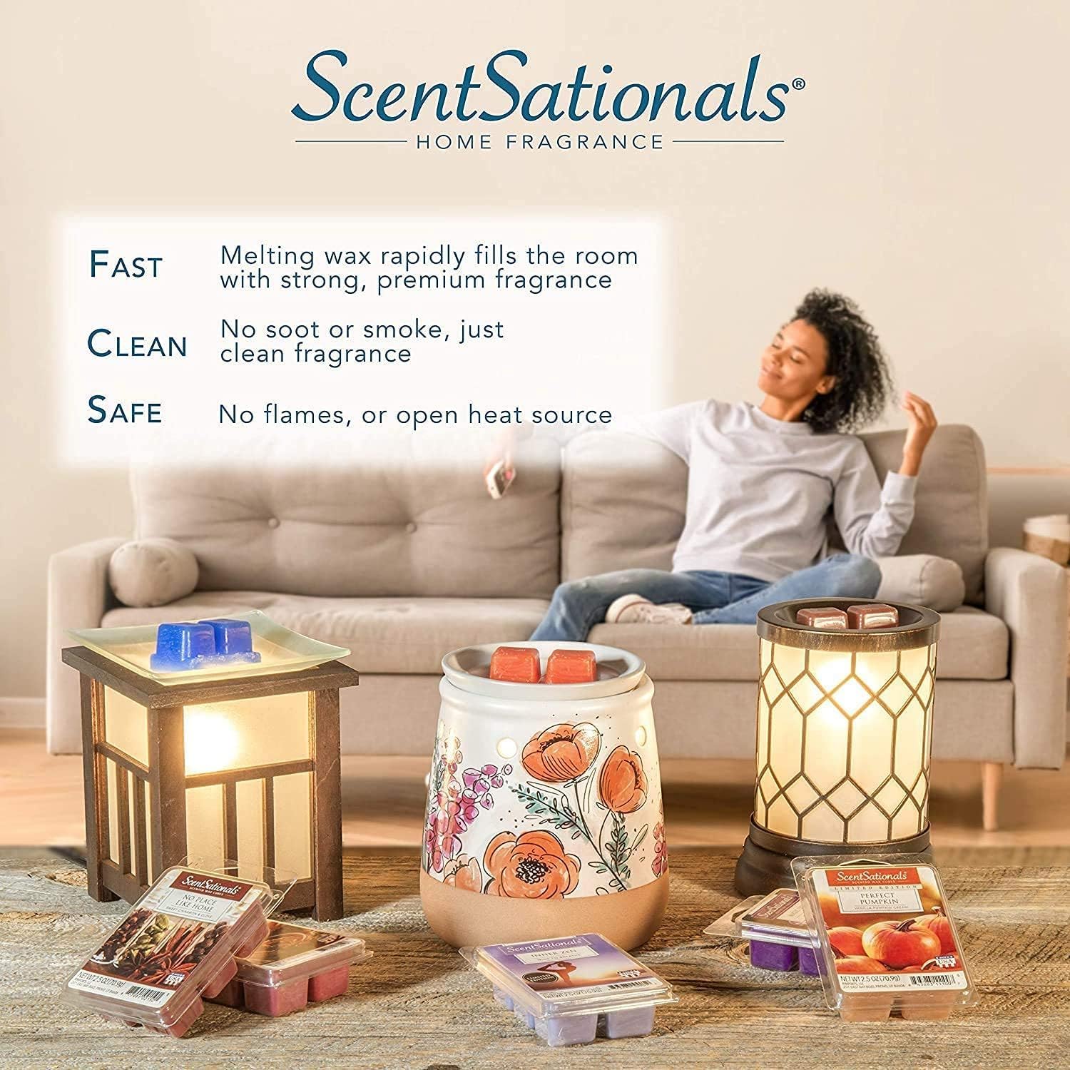 Scentsationals Wax Melts Cozy Core 4-Pack