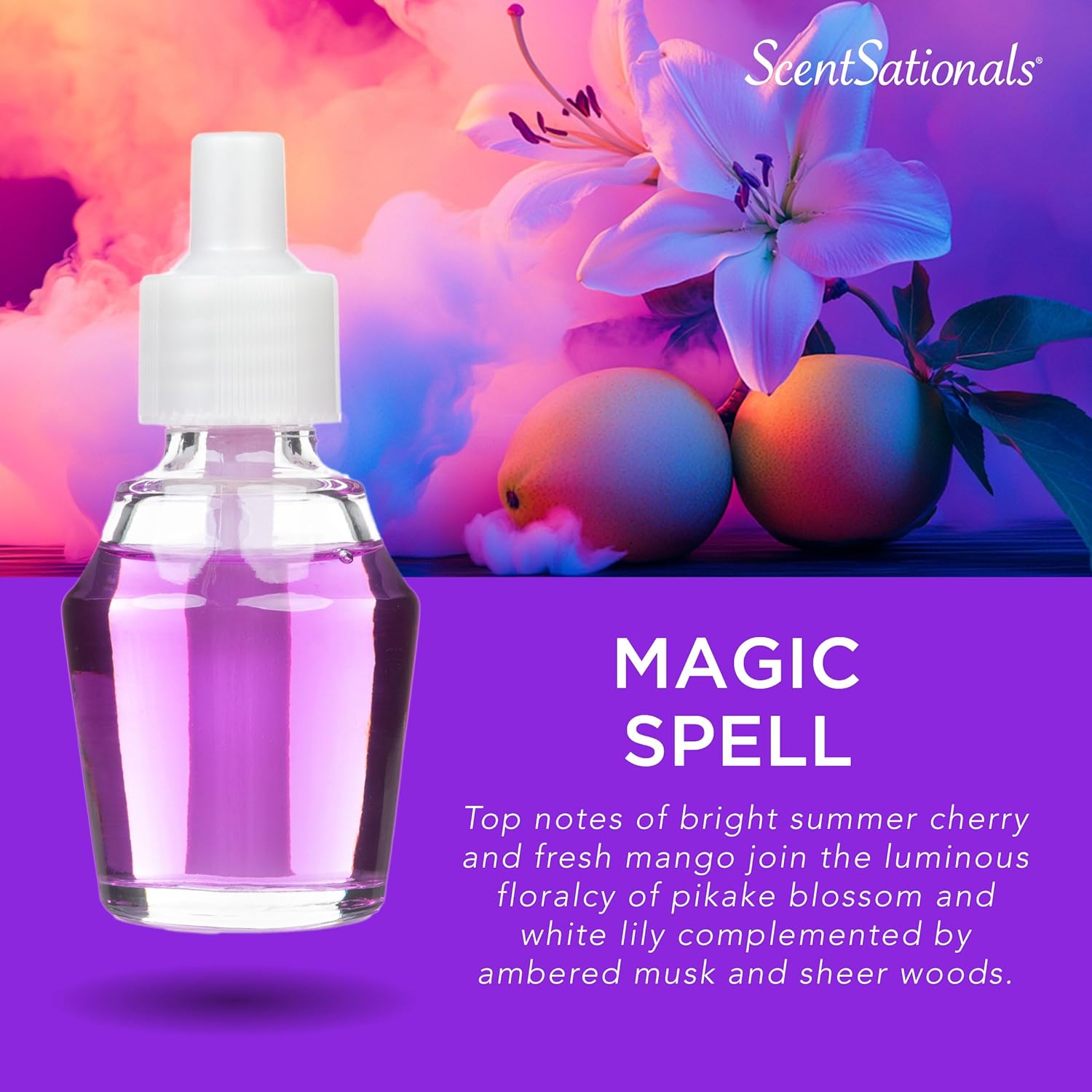 Scentsationals Fragrance Oil Refills 3-Pack - Magic Spell