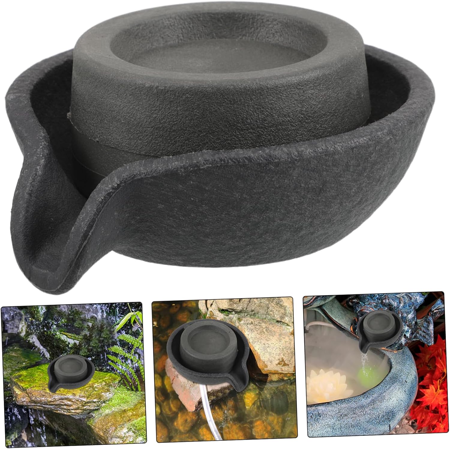 Toyvian Tabletop Fountain Water Feature Decor