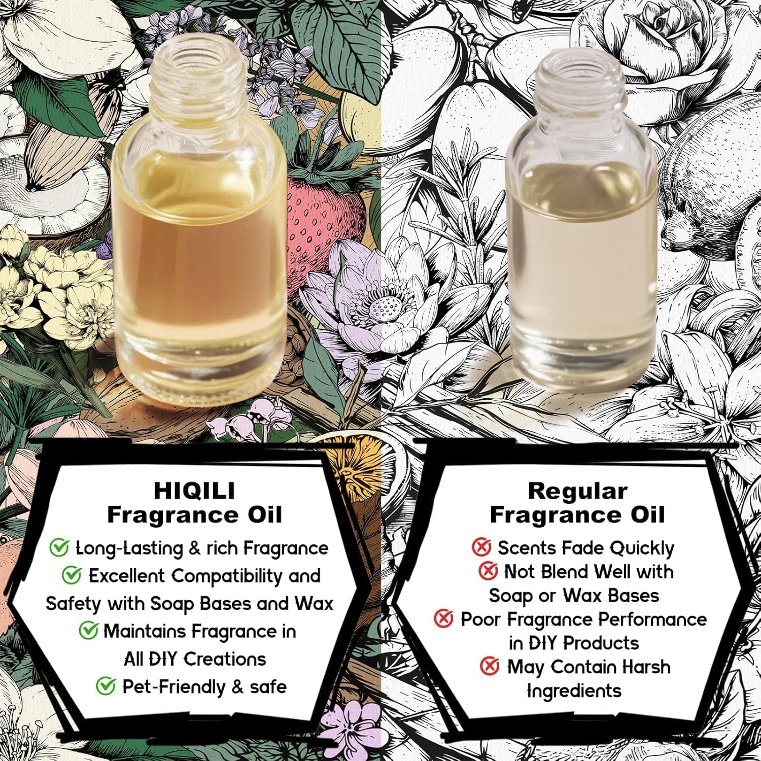 HIQILI Myrtle Orange Blossom Fragrance Oil 1 Fl Oz