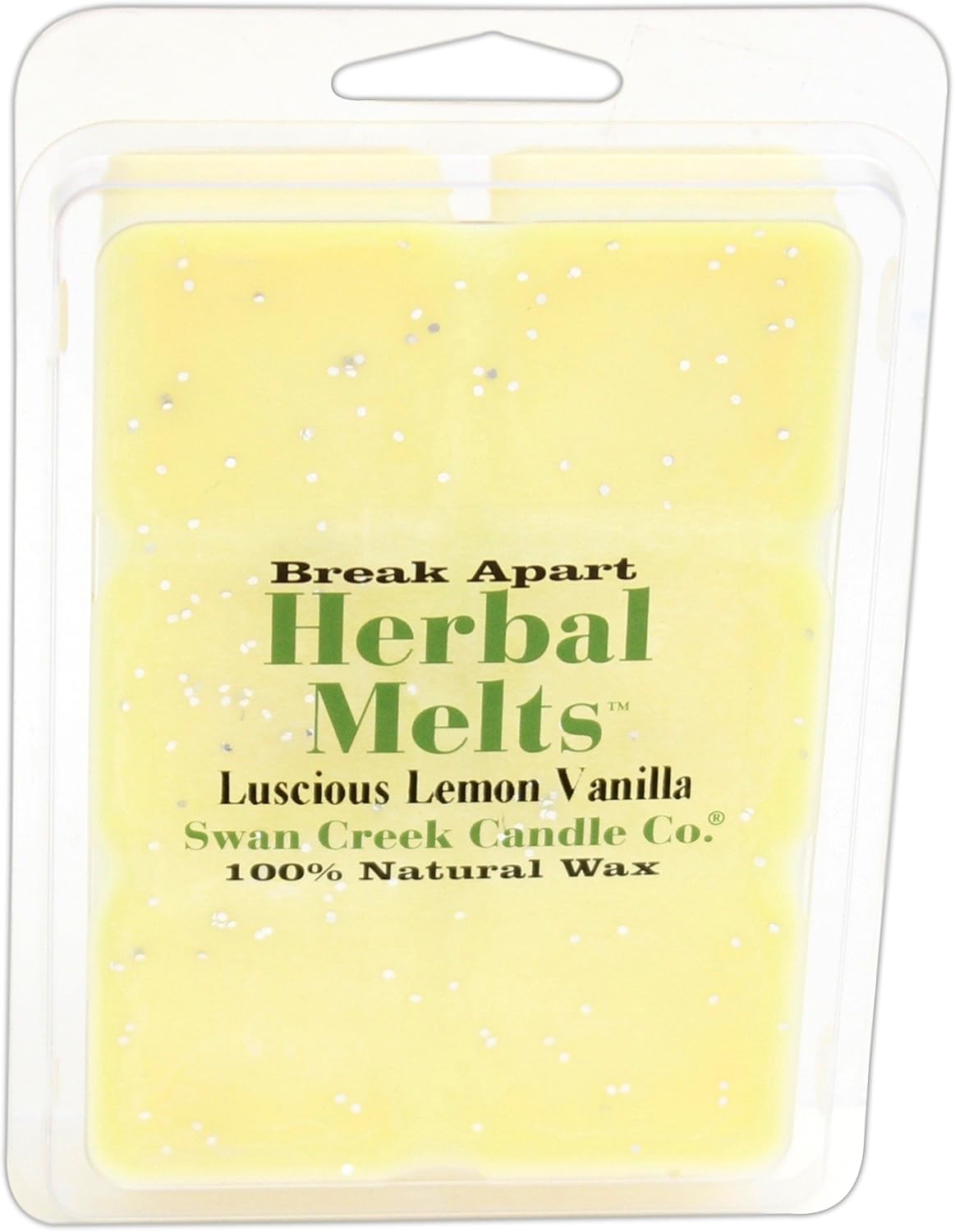 Luscious Lemon Vanilla Soy Wax Break Apart Drizzle Melt