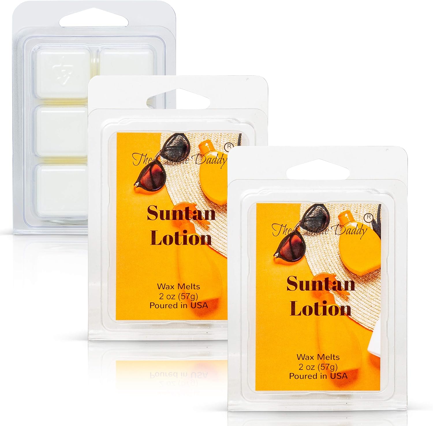 The Candle Daddy - Tropical Scented Wax Melts - 6 Cubes