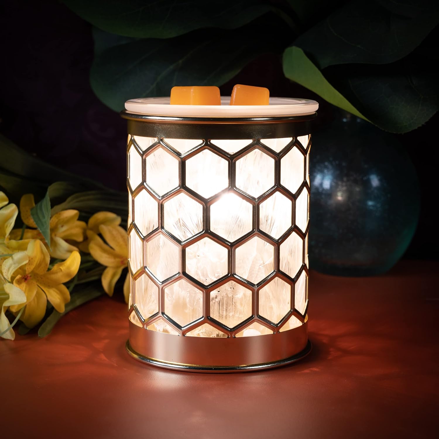Scentsationals Wax Melt Warmer - Honeycomb Capiz