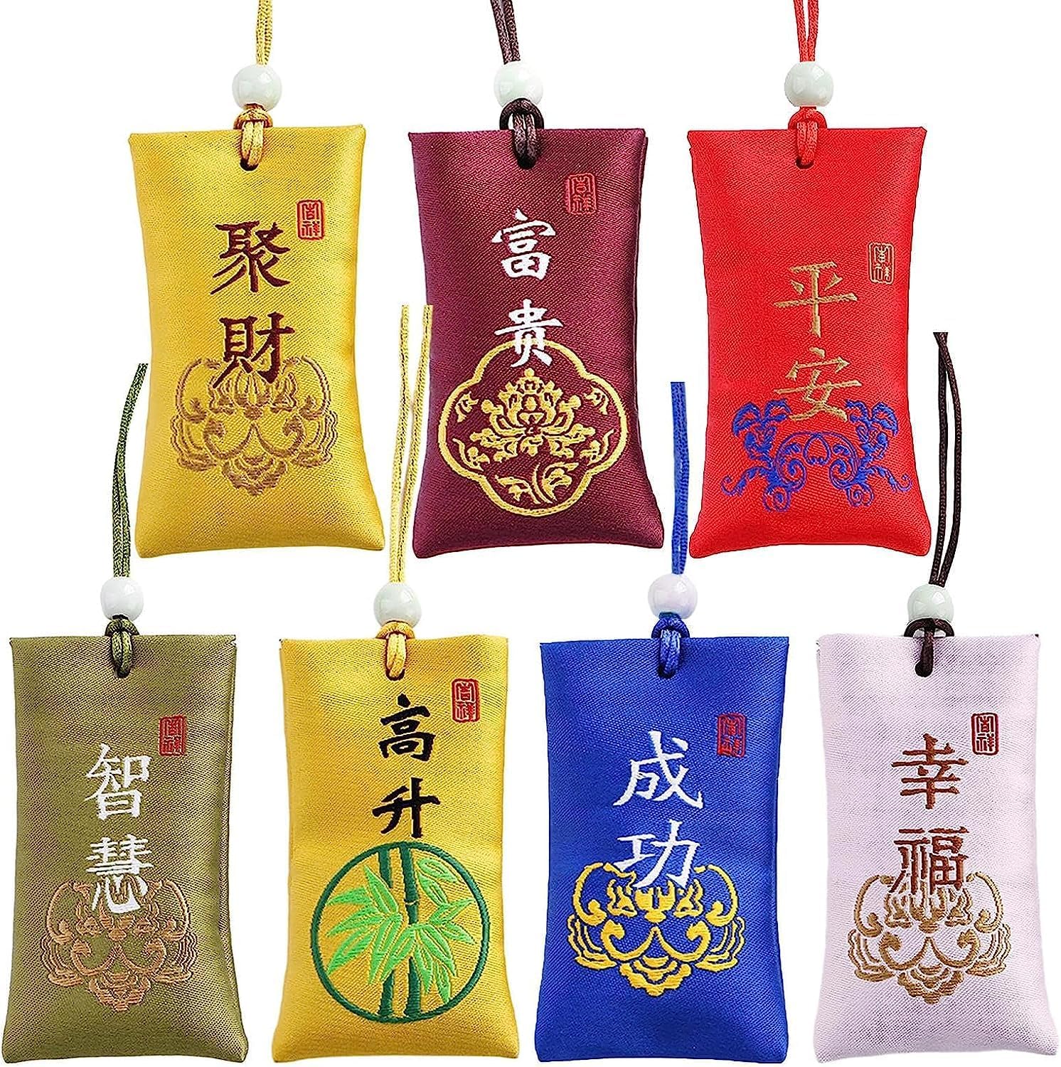 Classical Spiritual Salt Pouch With Sachet For Home Fragrance