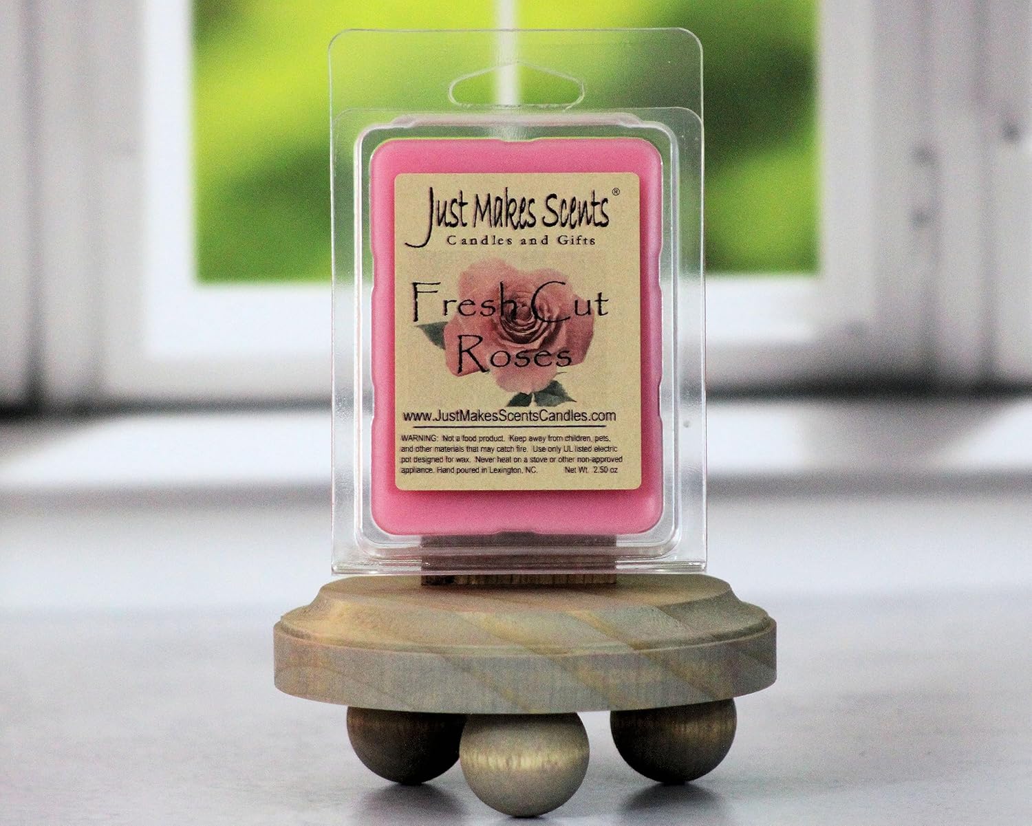 2 Pack Fresh Cut Roses Scented Soy Wax Melts